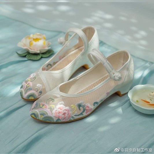 Pearl Blossom Shoes