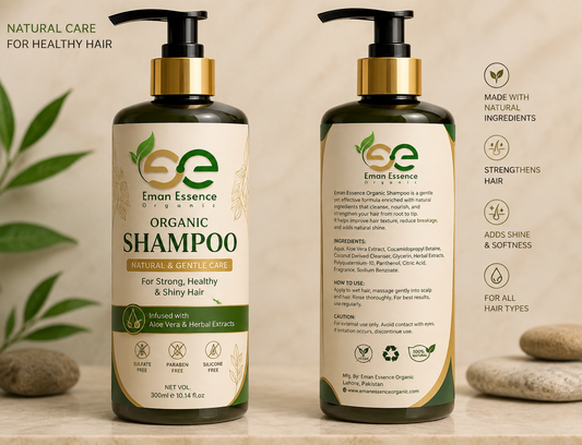 100% Organic Herbal Shampoo