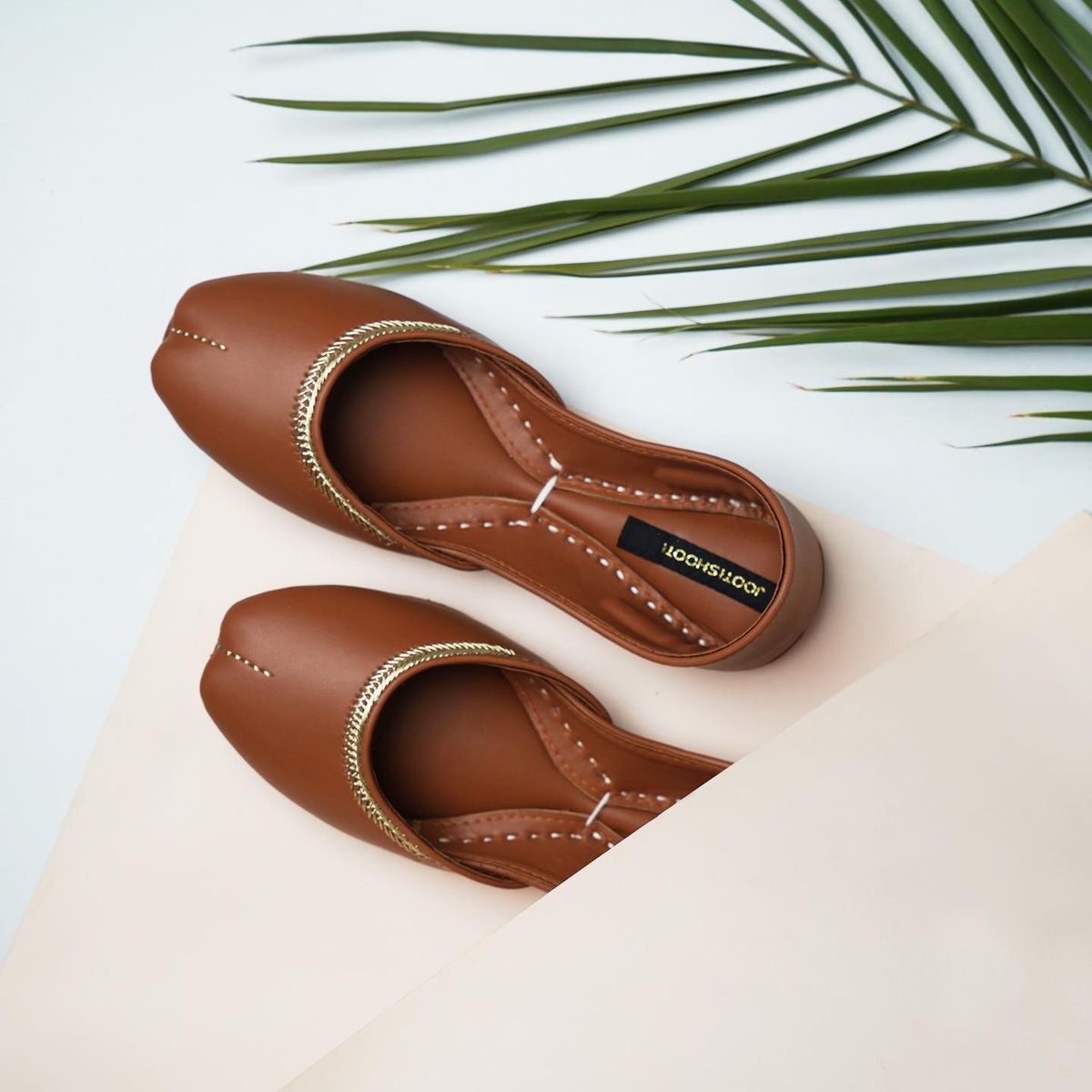 Velvet khussa for girls